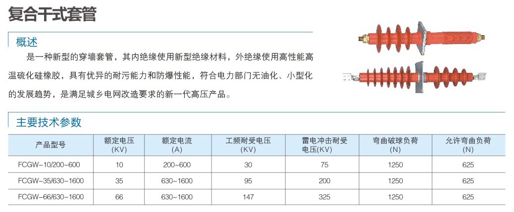 复合干式套管